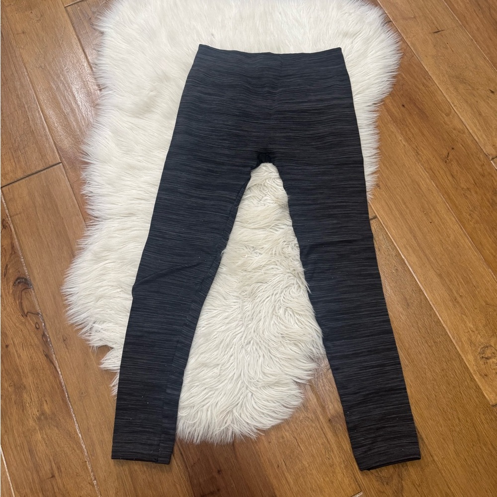 Almost Famous Charcoal Fleece Lined Leggings